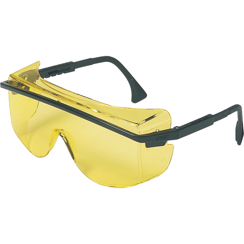 Lunettes de s&eacute;curit&eacute; Uvex Astrospec OTG 3001, Lentille Ambr&eacute;e, Anti-&eacute;gratignures, ANSI Z87+/R&eacute;pond ou surpasse la norme CSA Z94.3 Nuna Depot Inc.