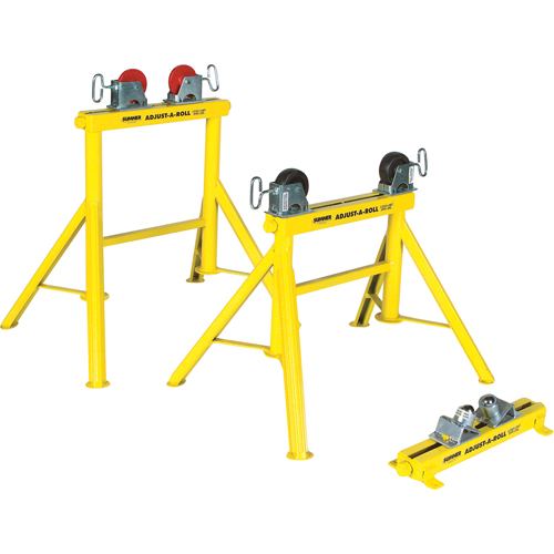 Adjust-A-Rolls&reg; Stand, 1000 lbs. Load Capacity, 36" Pipe Capacity Nuna Depot Inc.