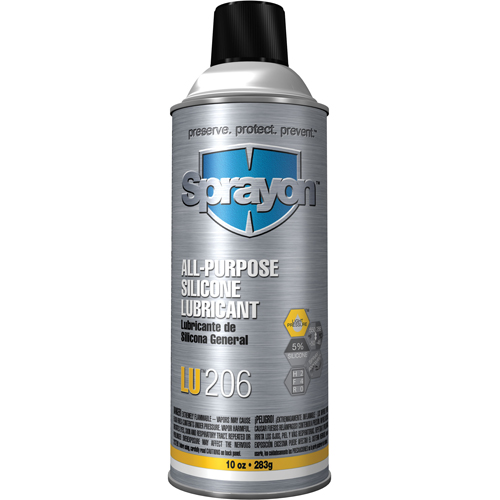 Lubrifiant &agrave; la silicone tout usage LU206, Canette a&eacute;rosol Nuna Depot Inc.