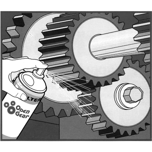 Lubrifiant OPEN GEAR, Canette a&eacute;rosol Nuna Depot Inc.