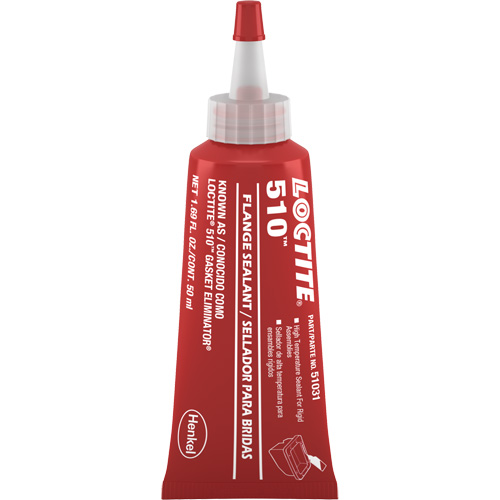 510 High Temperature Flange Sealant, Tube, Pink Nuna Depot Inc.