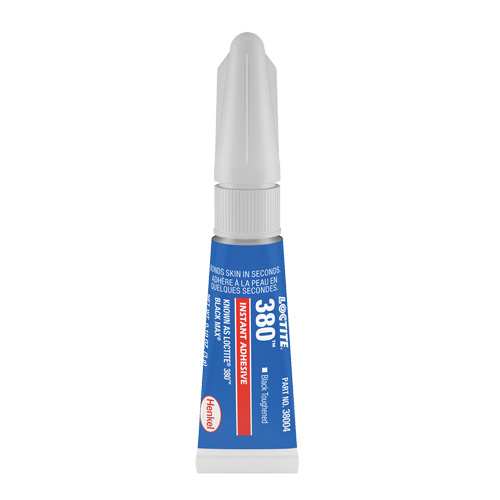 Adh&eacute;sif renforc&eacute; Black Max 380, Noir, Tube, 3 g Nuna Depot Inc.