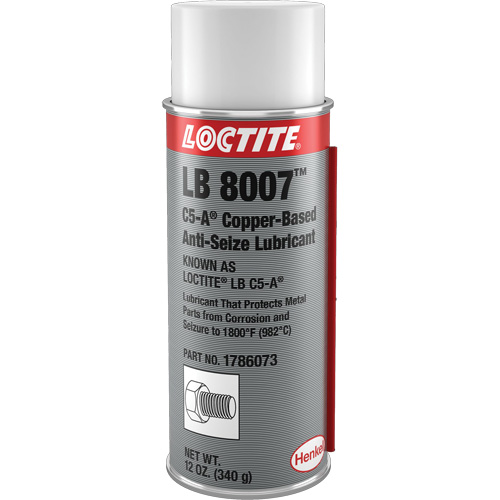 Antigrippant &agrave; base de cuivre LB 8007, 340 g, Canette a&eacute;rosol, 1800°F (982°C) Temp&eacute;rature max. Nuna Depot Inc.