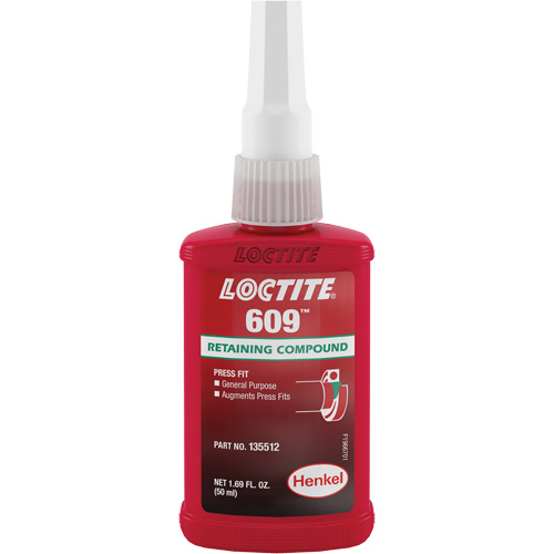 Compos&eacute; de retenue 609 &agrave; usage g&eacute;n&eacute;ral, 50 ml, Bouteille, Vert Nuna Depot Inc.