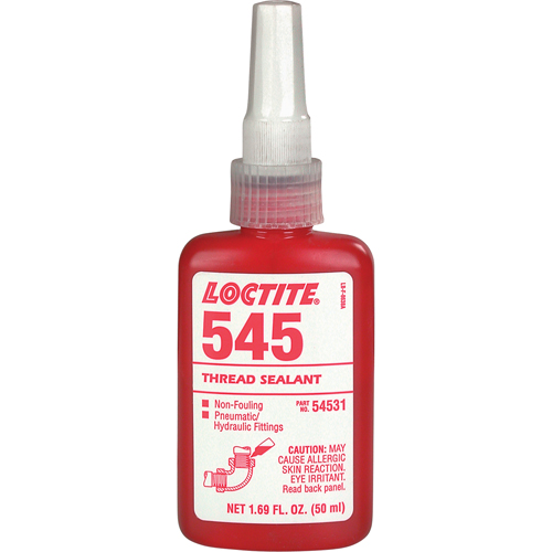 Scellant &agrave; filets 545 hydraulique/pneumatique, Bouteille, 50 ml, -54° C - 149° C/-65° F - 300° F Nuna Depot Inc.