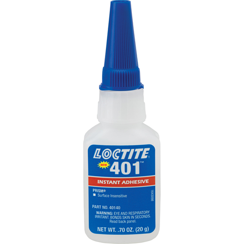 Adh&eacute;sif instantan&eacute; Prism 401, Transparent, Bouteille, 20 g Nuna Depot Inc.
