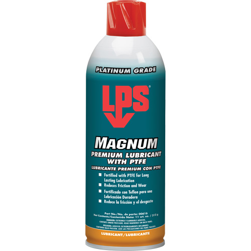 Lubrifiant de qualit&eacute; sup&eacute;rieure avec PTFE Magnum, Canette a&eacute;rosol, 16 oz Nuna Depot Inc.