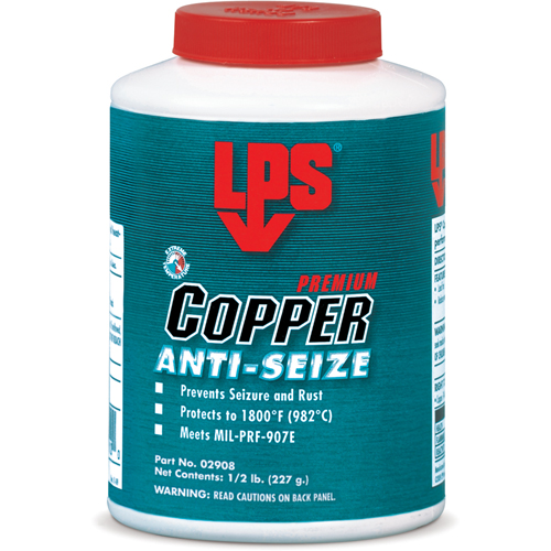 Antigrippant au cuivre, 1 lb, Bouteille, 1800°F (982°C) Temp&eacute;rature max. Nuna Depot Inc.