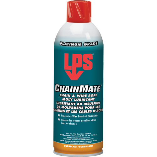 Chainmate&reg; Chain & Wire Rope Lubricant, Aerosol Can Nuna Depot Inc.