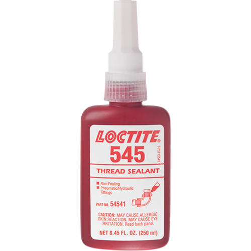 Scellant &agrave; filets 545 hydraulique/pneumatique, Bouteille, 250 ml, -54° C - 121° C/-65° F - 250° F Nuna Depot Inc.