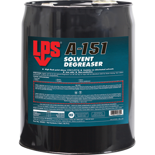 A-151 Solvent Degreaser, Pail Nuna Depot Inc.