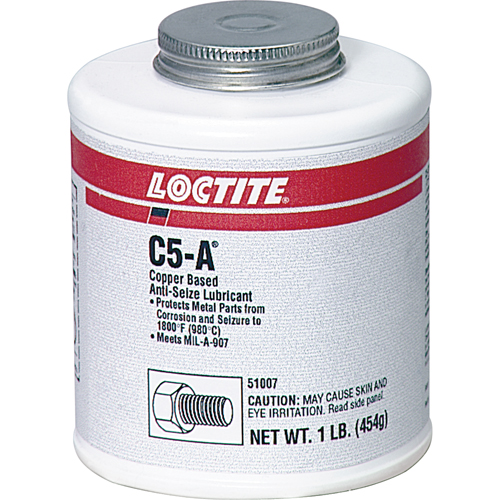Antigrippant &agrave; base de cuivre C5-A, 543 g, Canette &agrave; dessus brosse, 1800°F (982°C) Temp&eacute;rature max. Nuna Depot Inc.