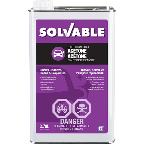 Acetone, 3.78 L Nuna Depot Inc.