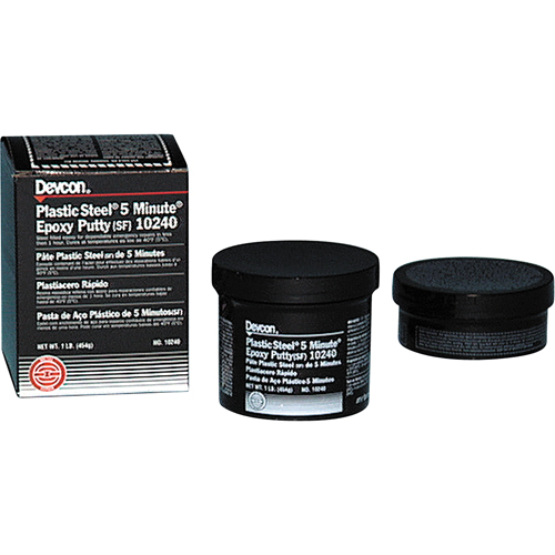 Mastic Plastic Steel 5 Minute, 1 lb, R&eacute;cipient Nuna Depot Inc.