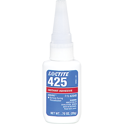 Assure 425 Surface Curing Threadlocker, Blue, Medium, 20 g, Bottle Nuna Depot Inc.
