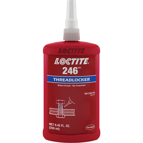 Compos&eacute; de blocage 246 temp&eacute;rature &eacute;lev&eacute;e, Bleu, Moyen, 250 ml, Bouteille Nuna Depot Inc.