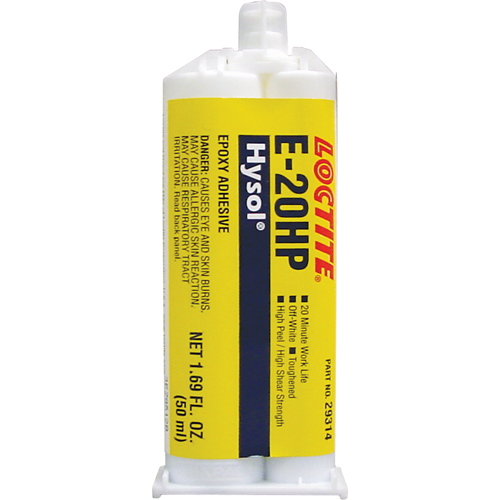 Hysol E-20HP Epoxy, Two-Part, Dual Cartridge, 104 g., Off-White Nuna Depot Inc.