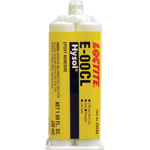 &eacute;poxyde Hysol E-00CL, Deux composants, Cartouche double, 97 g, Transparent Nuna Depot Inc.