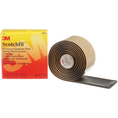 Mastic isolant Scotchfil, Rouleau, Noir Nuna Depot Inc.