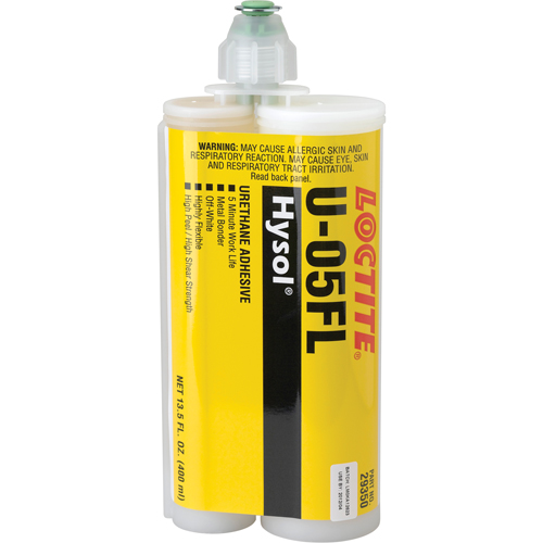Hysol U-05FL Urethane Adhesive, Two-Part, Dual Cartridge, 622 g., Off-White Nuna Depot Inc.