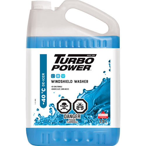 Turbo Power&reg; All-Season Windshield Washer Fluid, Jug, 3.78 L Nuna Depot Inc.