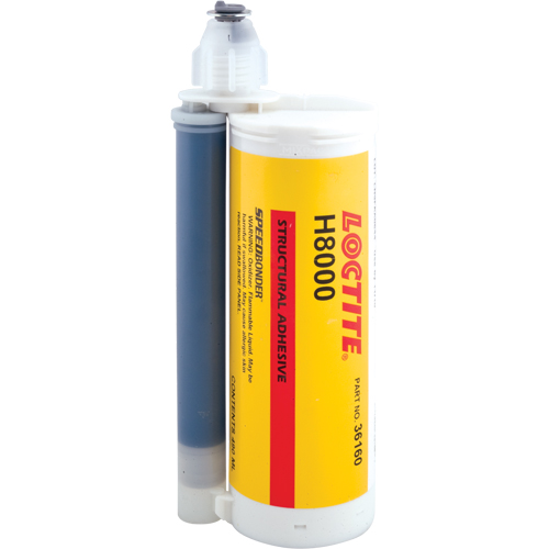 Adh&eacute;sif structural Speedbonder H8000, Deux composants, Cartouche double, 668 g, Vert Nuna Depot Inc.