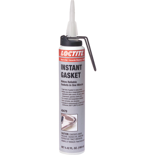 Scellant &agrave; joints Instant Gasket, Cartouche, Noir Nuna Depot Inc.