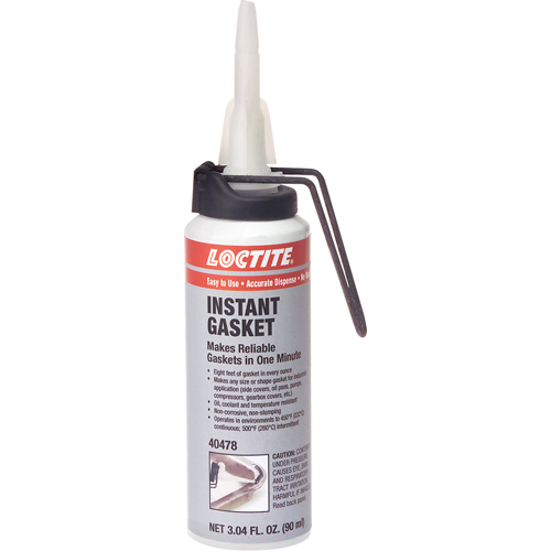 Scellant &agrave; joints Instant Gasket, Cartouche, Noir Nuna Depot Inc.