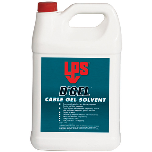 Solvant de gel D'Gel pour c&acirc;bles, 1 gal., Cruche Nuna Depot Inc.