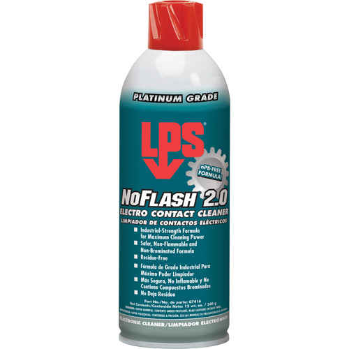 NoFlash&reg; 2.0 Electro Contact Cleaners, Aerosol Can Nuna Depot Inc.