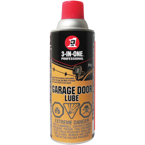 Lubrifiant 3-IN-1 pour porte de garage, Canette a&eacute;rosol Nuna Depot Inc.