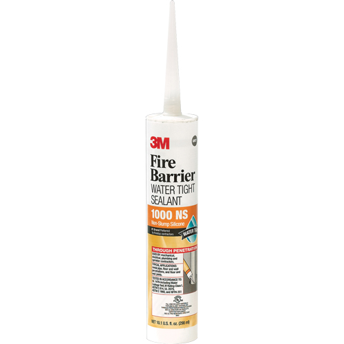 Scellant ignifuge, 0,3 L, Cartouche, Gris Nuna Depot Inc.
