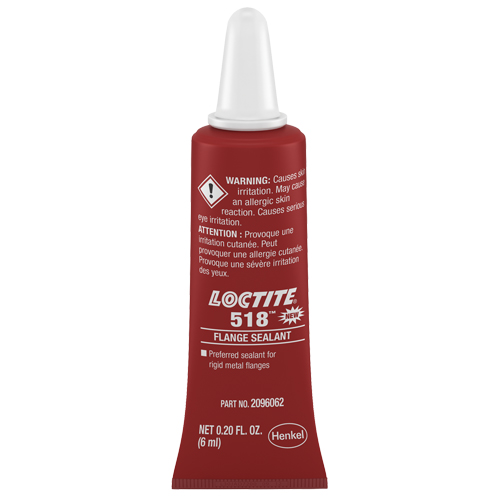 Scellant &agrave; collerettes 518, Tube, Rouge Nuna Depot Inc.
