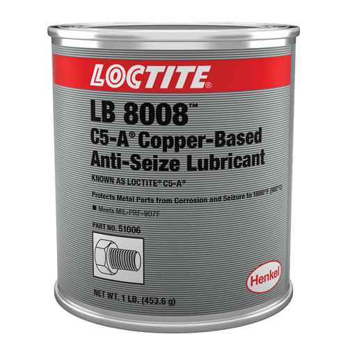 Loctite&reg; C5-A Copper Anti-Seize, 1 lbs., Can, 1800°F (982°C) Max Temp. Nuna Depot Inc.