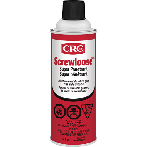 ScrewlooseTM Super Penetrant, Aerosol Can, 312 g Nuna Depot Inc.