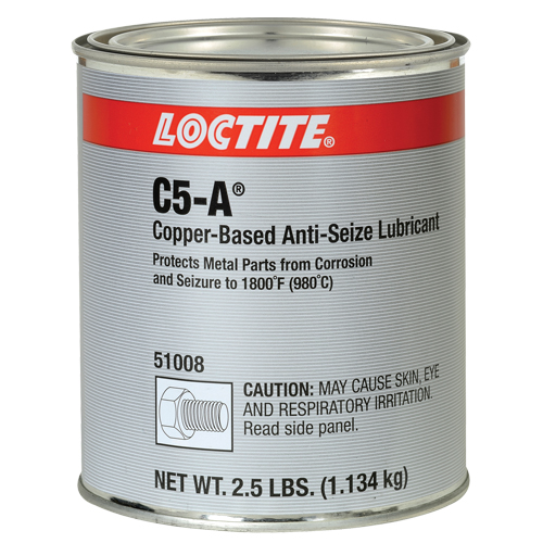 Loctite&reg; 8008 C5-A Copper Anti-Seize Lubricant, 2.5 lbs., Can, 1800°F (982°C) Max Temp. Nuna Depot Inc.