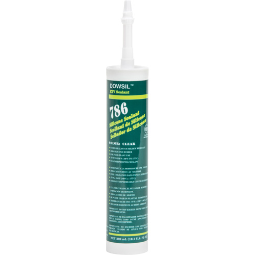 Silicone Sealant, 300 ml, Cartridge, Clear Nuna Depot Inc.