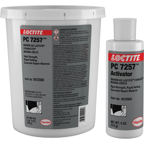 Fixmaster&reg; Magna-Crete&reg; Concrete Repair, Kit, Grey Nuna Depot Inc.