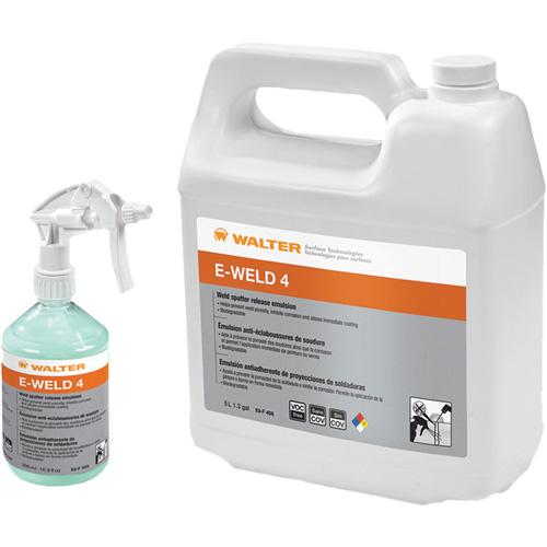 &eacute;mulsion anti-&eacute;claboussures de soudure E-Weld 4, Cruche Nuna Depot Inc.