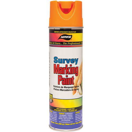 Solvent-Based Marking Paint, 17 oz., Aerosol Can Nuna Depot Inc.