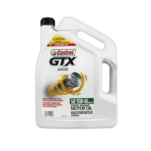 Huile pour moteur diesel 15W40 GTX, 5 L, Cruche Nuna Depot Inc.