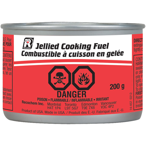 Carburant de cuisson en gel&eacute;e Nuna Depot Inc.