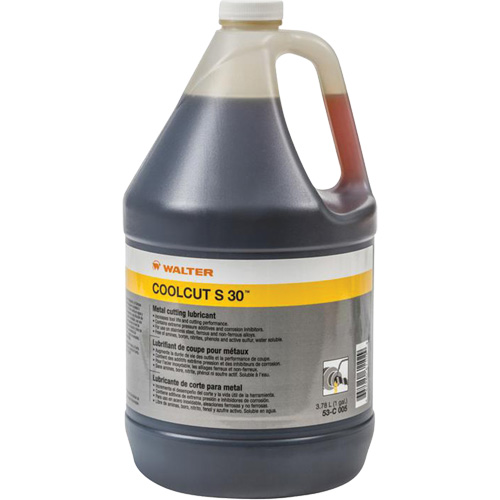 Coolcut S-30 Water-Miscible Cutting Lubricant, Jug Nuna Depot Inc.