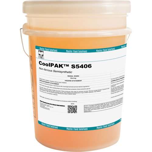 Huile pour le travail des m&eacute;taux semi-synth&eacute;tique pour gros travaux CoolPAK, Seau Nuna Depot Inc.