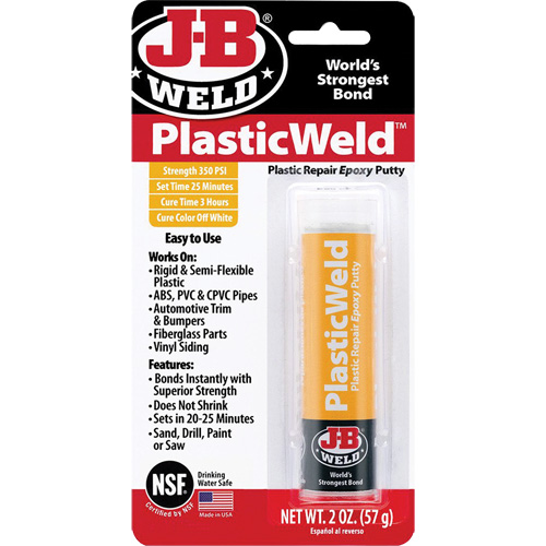 PlasticWeld Epoxy, 2 oz., Stick, Off-White Nuna Depot Inc.