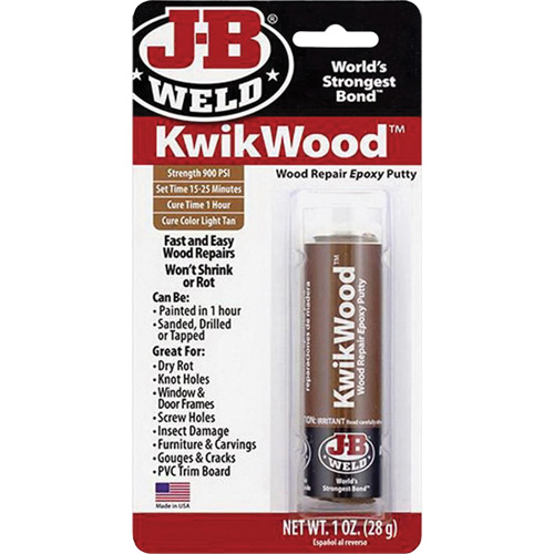 KwikWood Epoxy, 2 oz., Stick, Tan Nuna Depot Inc.