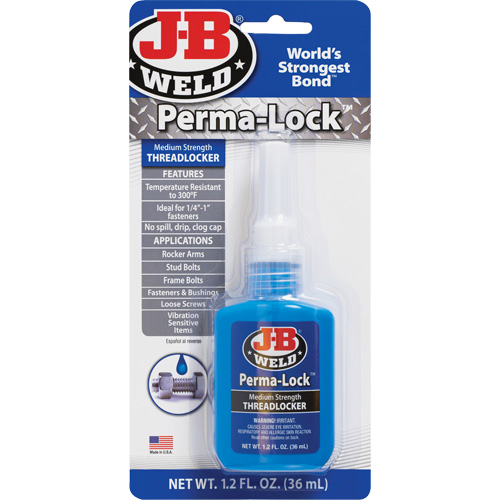 Compos&eacute; de blocage Perma-Lock, Bleu, Moyen, 36 ml, Bouteille Nuna Depot Inc.