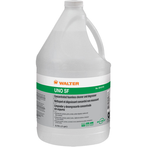 Nettoyant/d&eacute;graissant haute puissance sans mousse UNO SF, Gallon Nuna Depot Inc.