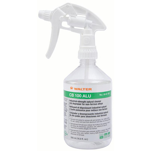 Nettoyant et d&eacute;graissant naturel CB 100 ALU, Bouteille &agrave; g&acirc;chette Nuna Depot Inc.