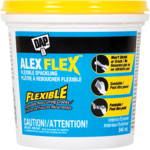Alex Flex&reg; Flexible Spackling, 946 ml, Plastic Container Nuna Depot Inc.